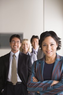 Portrait of business people. Photo : Rob Lewine