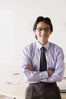 Portrait of businessman. Photo : Rob Lewine