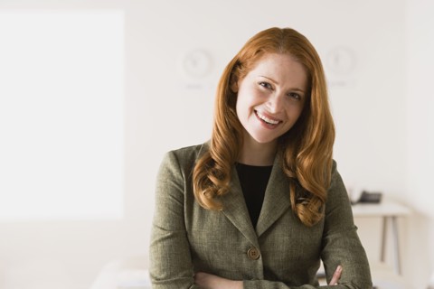 Portrait of businesswoman. Photo : Rob Lewine