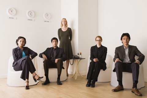Portrait of business people. Photo : Rob Lewine
