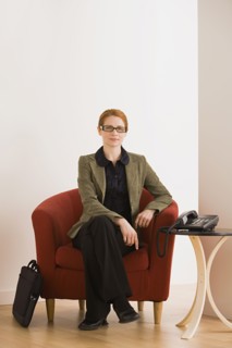 Portrait of businesswoman. Photo : Rob Lewine