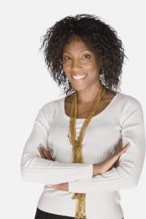 Studio portrait of mature woman. Photo : Rob Lewine