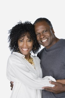 Studio portrait of mature couple. Photo : Rob Lewine