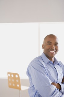 Portrait of businessman. Photo : Rob Lewine