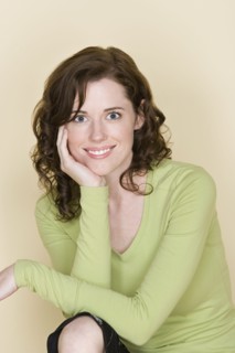 Portrait of happy mid adult woman . Photo : Rob Lewine