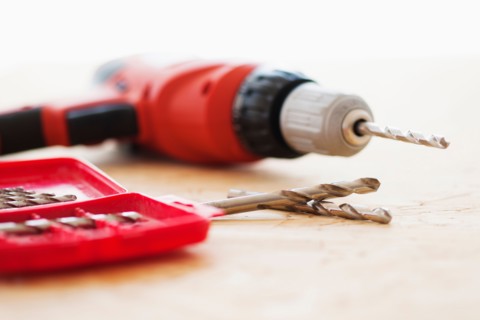Studio shot of hand drill.