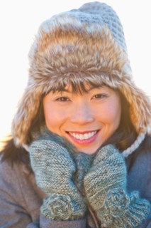 Portrait of smiling mid adult woman.
