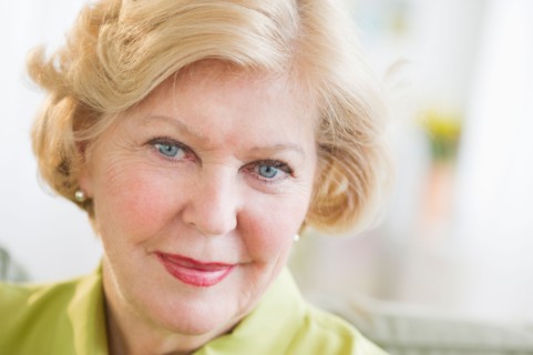 Portrait of smiling senior woman.