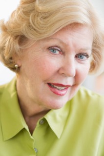 Portrait of smiling senior woman.