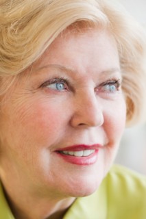 Portrait of smiling senior woman.
