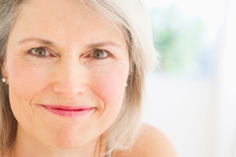 Portrait of smiling senior woman.