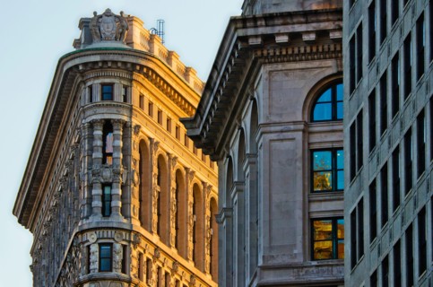USA, New York State, New York City, Flatiron Building.