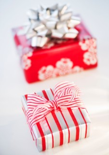 Studio Shot christmas gifts. Photo : Daniel Grill