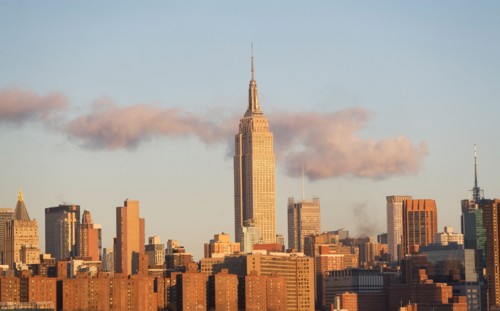 USA, New York State, New York City, cityscape with view at Empire State Building. Photo : fotog