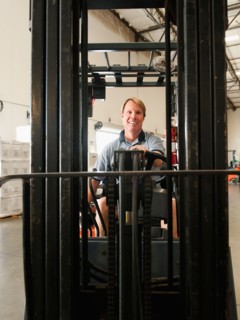 Forklift driver.