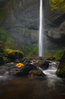 USA, Oregon, Marion County, View of Lattorelle Falls. Photo : Gary Weathers