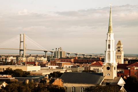 USA, Georgia, Savannah, Cityscape. Photo : Henryk Sadura