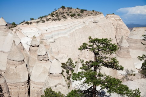 USA, New Mexico, Kasha-Katuwe Tent Rocks National Monument. Photo : Henryk Sadura