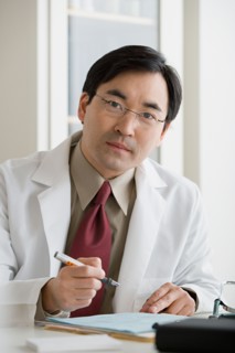 Portrait of male doctor. Photo : Rob Lewine