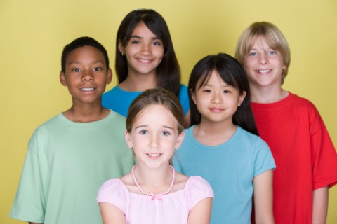 Studio portrait of teenage (16-17) kids. Photo : Rob Lewine