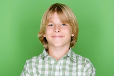 Studio portrait of teenage (16-17) boy. Photo : Rob Lewine
