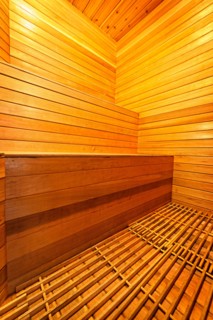 View of sauna. Photo :  Elena Elisseeva