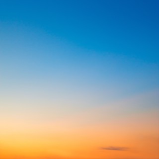 Sunset sky.