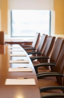 Conference table.