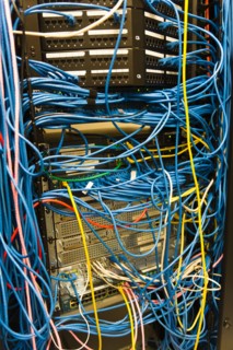 Computer network server.