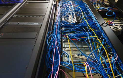 Computer network server.