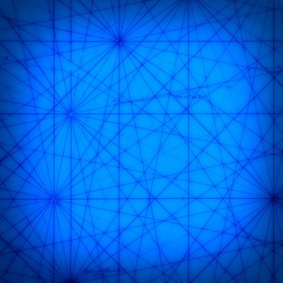 Blue pattern.