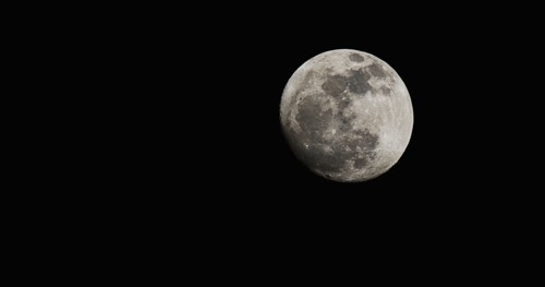Full moon.