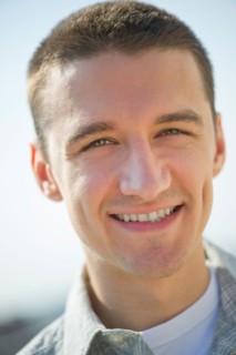 Portrait of smiling man.