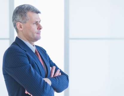 Portrait of businessman. Photo : Daniel Grill