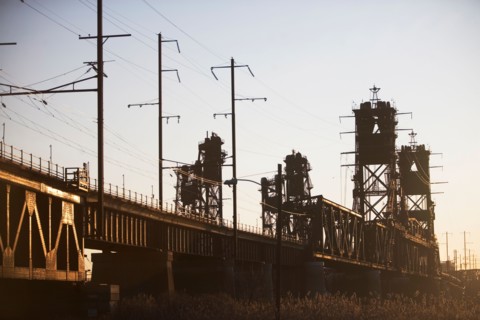 USA, New York, New York City. Industrial area. Photo : fotog