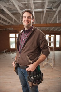 Portrait of handyman. Photo : DreamPictures