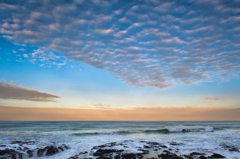 USA, Oregon, Lincoln County. Cape Perpetua, Winter landscape. Photo : Gary Weathers