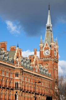 United Kingdom, London.  Saint Pancras Station. Photo : Henryk Sadura