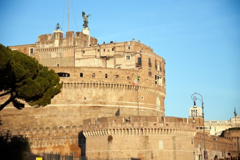 Italy, Rome. Castel Sant'Angelo. Photo : Henryk Sadura