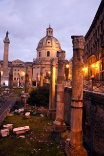 Italy, Rome. Trajan's Column. Photo : Henryk Sadura