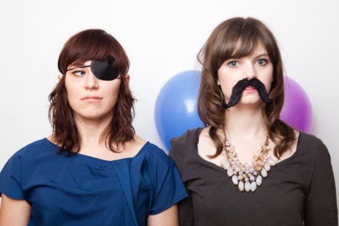 Studio Shot of dressed up young women . Photo : Jessica Peterson