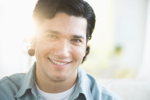 Portrait of young man.