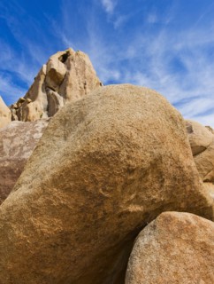 USA, California, Joshua Tree National Park, Rock formations.