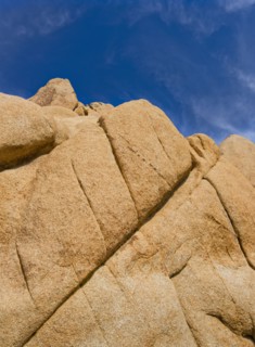 USA, California, Joshua Tree National Park, Rock formations.