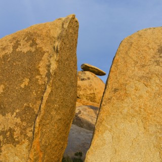 USA, California, Joshua Tree National Park, Rock formations.