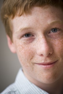 Portrait of boy (16-17).