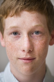 Portrait of boy (16-17).