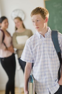 Students (14-19) gossiping.