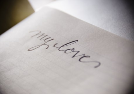 Love letter. 
Photo : Jamie Grill
