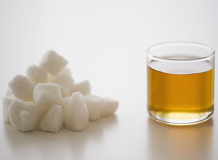 Agave syrup and white sugar. 
Photo: Jamie Grill